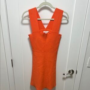 A.L.C. Vibrant Orange Mini Dress